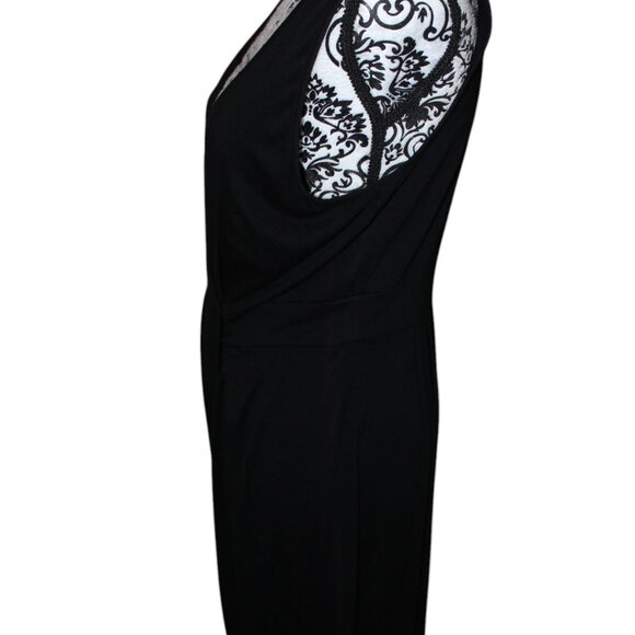 Three Dots Jersey Black Tank Dress Size Large Good Used Condition Comfy - Picture 6 of 10